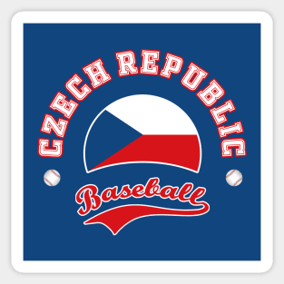 Czech Republic Baseball Team Sticker